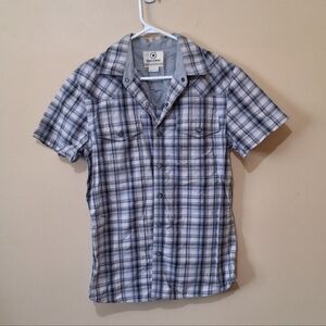 Converse Short Sleeve Plaid Shirt